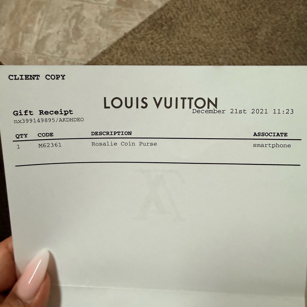 Louis Vuitton Rosalie Coin Purse - Picture 7 of 9